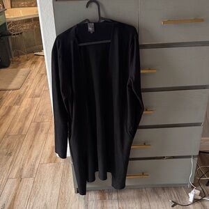 Elegant Black Women's Cardigan